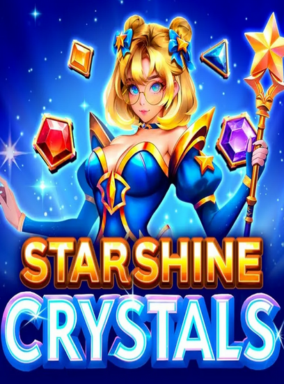 Minden pörgetés a Starshine Crystals-ban csillogó nyereményeket hoz